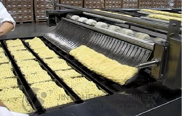 Fried instant noodle processing plant